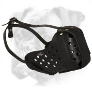 Super Strong Agitation/Attack Training Leather Boxer Muzzle Super Strong Agitation/Attack Training Leather Boxer Muzzle