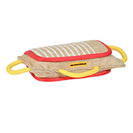 Dog Bite Jute Pad with 3 Handles for Efficient Training for Boxer Dog Bite Jute Pad with 3 Handles for Efficient Training for Boxer