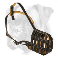 Royal Leather Basket Muzzle for Boxer Royal Leather Basket Muzzle for Boxer