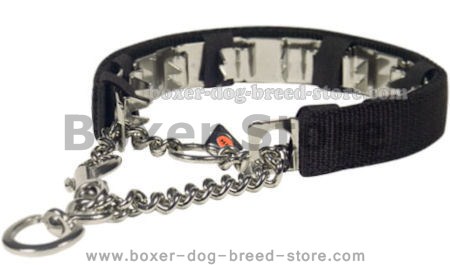 Pinch Collar Neck Tech Stainless Steel 24Inch(60cm) Pinch Collar