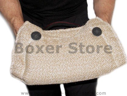 Found Jute Bite Bar/Builder for Boxer training
