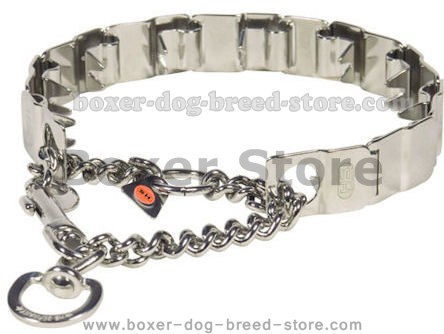 Pinch Collar Neck Tech Stainless Steel 24Inch(60cm) Pinch Collar
