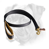 Nylon Boxer Leash with Support Material on The Handle Nylon Boxer Leash with Support Material on The Handle