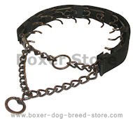 Dog Prong Collar with Nylon Cover-3.9mm(25 Inch) Dog Prong Collar with Nylon Cover-3.9mm(25 Inch)