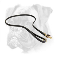 Durable Boxer Leash with Optional O-ring on The Handle Durable Boxer Leash with Optional O-ring on The Handle