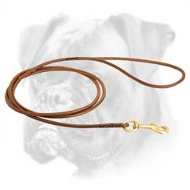 Gorgeous Dog Shows Round Leather Boxer Leash Gorgeous Dog Shows Round Leather Boxer Leash