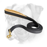Nappa Padded Leather Boxer Leash Nappa Padded Leather Boxer Leash