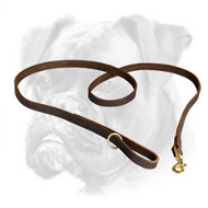 Soft Leather Boxer Leash for Everyday Use Soft Leather Boxer Leash for Everyday Use