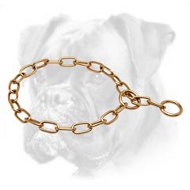 Brass Boxer Fur Saver with Large Links - 1/6 inch (4.0 mm) Brass Boxer Fur Saver with Large Links - 1/6 inch (4.0 mm)