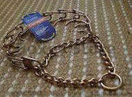Curogan dog pinch collar made in Germany