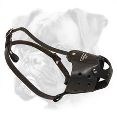 Weaaring this muzzle on your Boxer will breathe freely