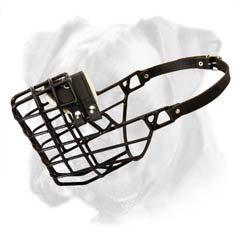 Durable wire muzzle for your Boxer