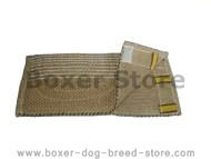 Jute Bite Sleeve Protector with comfy handle for Boxer Jute Bite Sleeve Protector with comfy handle for Boxer