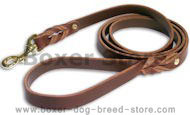 Leather dog leash width 3/4 " and 1/2 " , 2-6 foot .Walking lead