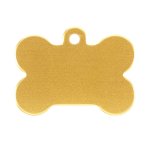 Bone Shaped Personalized Engraving ID tag