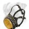 Designer Leather Boxer Muzzle with Studs and Spikes