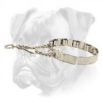 Innovative Boxer Neck Tech Prong Collar for Behavior Correction - 19 inch (48 cm) in length