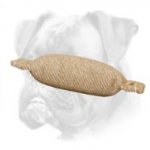 Small Jute Bite Tug for Boxer Puppy Training