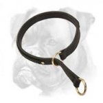 Gorgeous Decorative Leather Choke Colar for Walking and Training Your Boxer