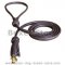 1/2 inch Leather Round Dog Leash for Boxer