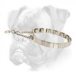 New Boxer Neck Tech Prong Collar of Stainless Steel - 24 inch (60 cm) in length