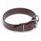 Extra Wide Brown Biothane Boxer Collar