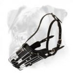 'No Mash' Professional Wire Basket Muzzle for Boxer