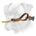 Fast Car Grab Boxer Leather Leash