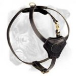 Special Leather Decorative Harness for Boxer Puppy