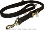 Right Leather Police Agitation Lead 5,7 FT for Boxer Training