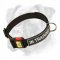 Professional Nylon Boxer Collar with ID Patches and Easy Quick Release Buckle