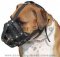 Strong Leather Dog Muzzle with Excellent Air Flow for Boxer