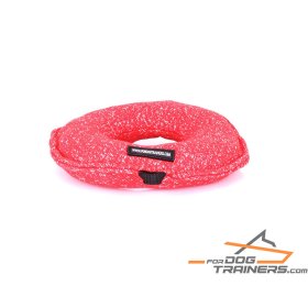 "Linen Bagel" French Linen Dog Bite Tug - 2 1/3 inch x 8 3/5 inch (6cm x 22 cm)