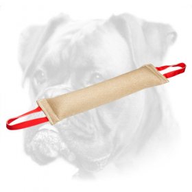 Large Jute Boxer Bite Tug for Training of Young and Adult Dogs