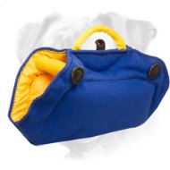 French Linen Boxer Bite Builder with Inside Handles