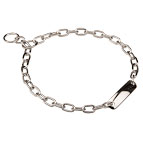 Chrome Plated Fur Saver with name plate for Boxer - 1/9 inch (3 mm)