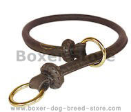 Super Durable Round Choke Collar for Boxer Breed