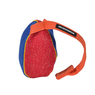 "Perfect Reward" French Linen Bite Tug for Puppies and Small Boxer - 6 x 4 inch (15 x 10 cm)