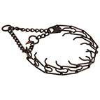 Strong Herm Sprenger Boxer Pinch Prong Collar of Black Stainless Steel - 2.25 mm (1/11 inch)