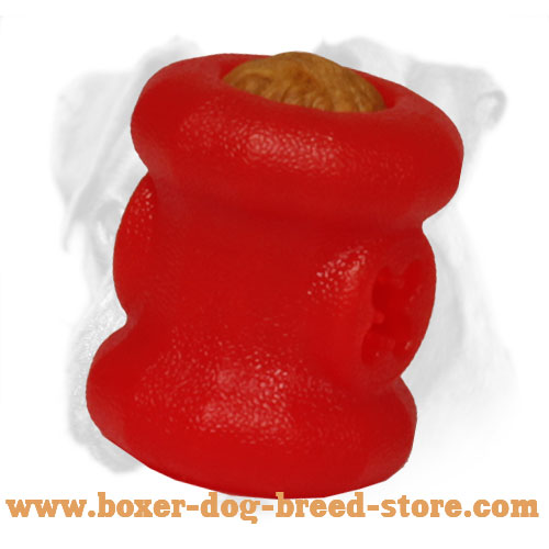 Superable Boxer Chewing Toy for Kibble Dispensing