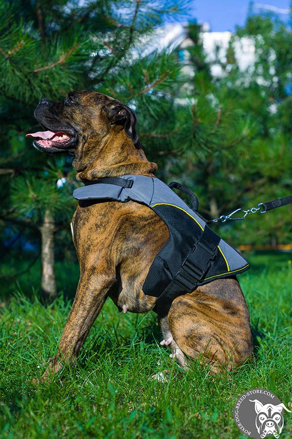 Lightweight nylon Boxer vest for rehabilitation