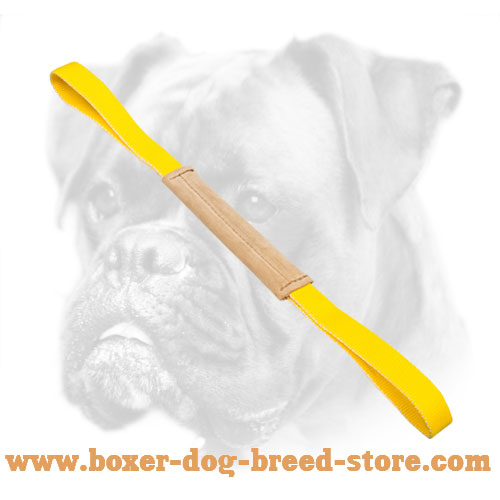 Soft Leather Pocket Toy with Two Handles for Boxer