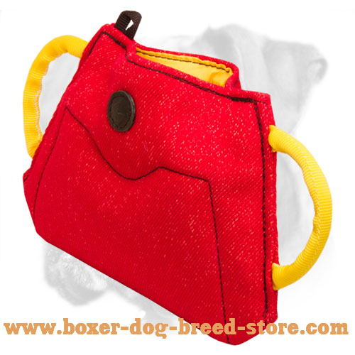 French Linen Bite Builder for Boxer Puppies