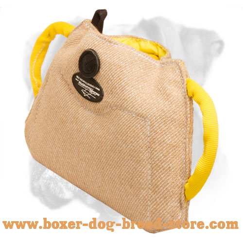 Boxer Bite Builder with Comfy Handles to Grab