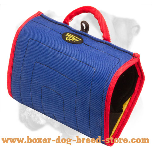 French Linen Boxer Bite Builder for Advanced Dog Training