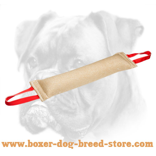 Large Jute Boxer Bite Tug for Training of Young and Adult Dogs
