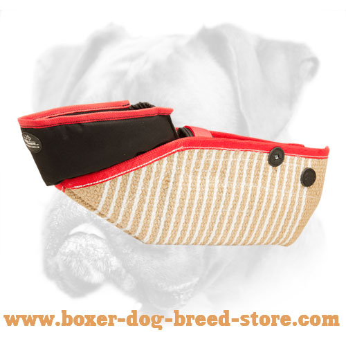 Boxer Effective and Safe Training with Dog Bite Sleeve of Jute Material
