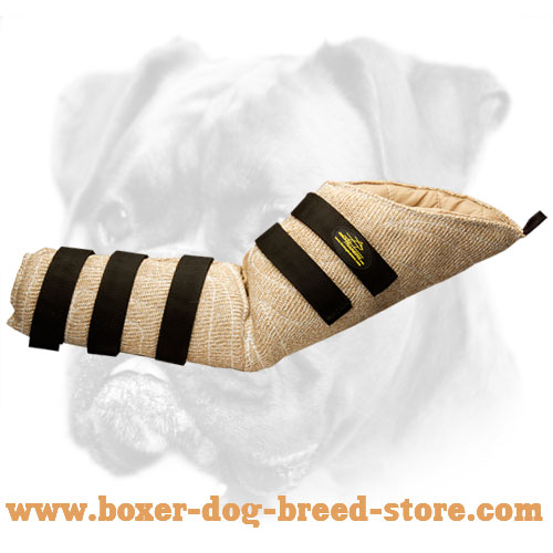 Hidden Protection Jute Boxer Bite Sleeve