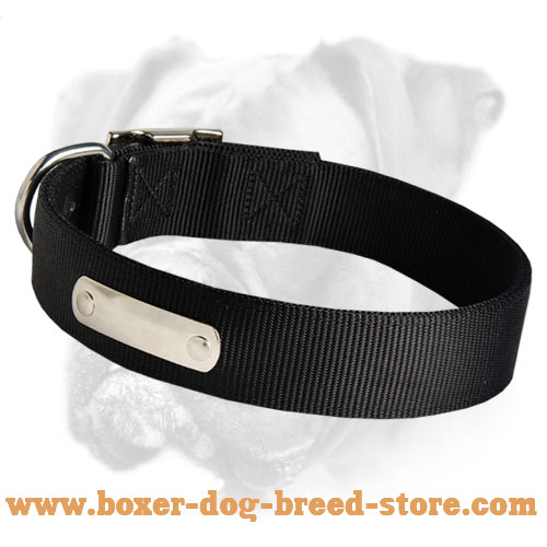 Luxurious 2 Ply Nylon Collar for Your Boxer