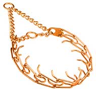 Durable Training Curogan Boxer Prong Collar - 1/8 inch (3.25 mm)